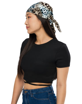 Tiger skin All-over print bandana