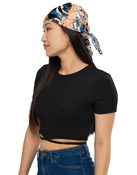 Animal skin All-over print bandana