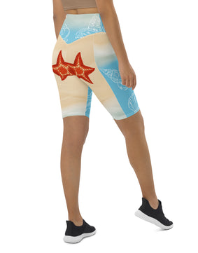 Sea starfish Biker Shorts