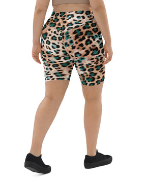 Jaguar skin  Biker Shorts