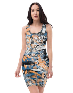 Animal skin Bodycon dress