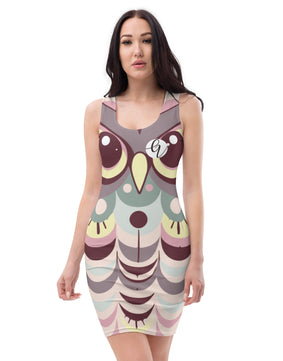 Owl Cut & Sew Dress