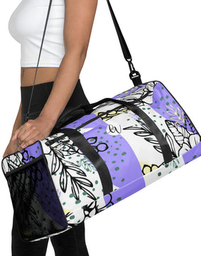 Violet Periwinkle Duffle bag