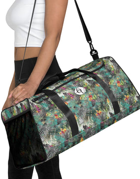 Poplin Multicolor Duffle bag