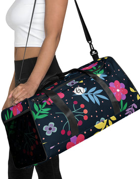 Colorful Ditsy Duffle bag