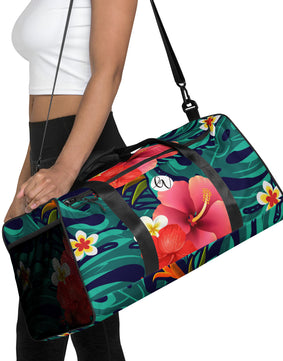 Floral Seamless Pattern Duffle bag