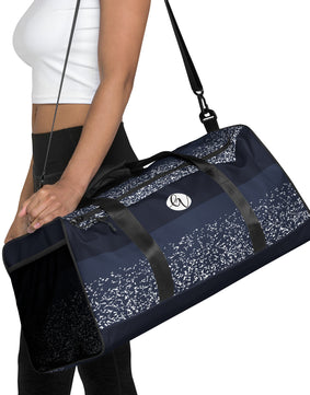 Sparkling blue Duffle bag