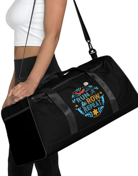 Run Row Repeat Duffle bag