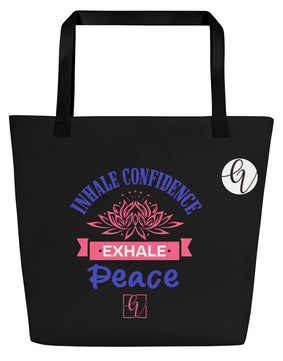 Peace All-Over Print Large Tote Bag