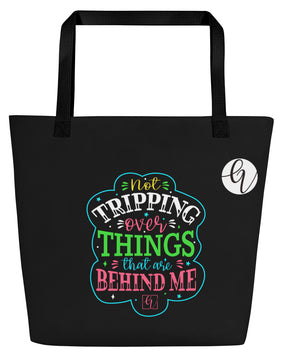 Things behind Me All-Over Print Large Tote Bag