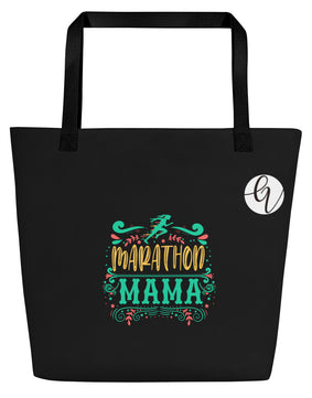 Mama All-Over Print Large Tote Bag