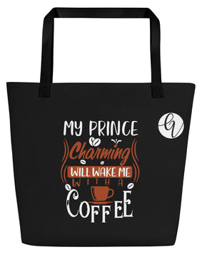 My Prince All-Over Print Large Tote Bag