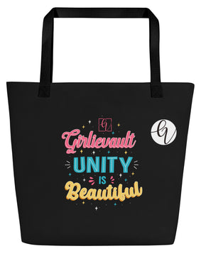 Unity All-Over Print Large Tote Bag