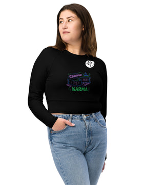 Cardio Karma long-sleeve crop top