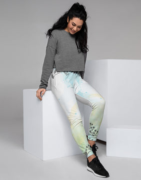 Floral fleece Women's Joggers