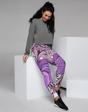 Lotus floral Women's Joggers