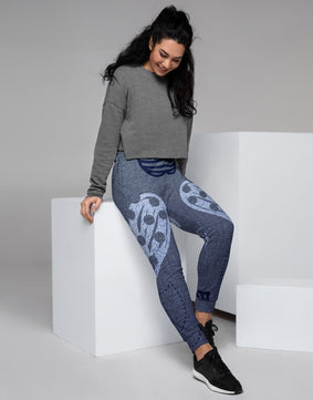 Grey heart Women's Joggers