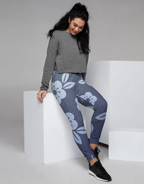 Flower floral Women's Joggers