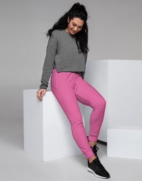 pink coloured Women's Joggers