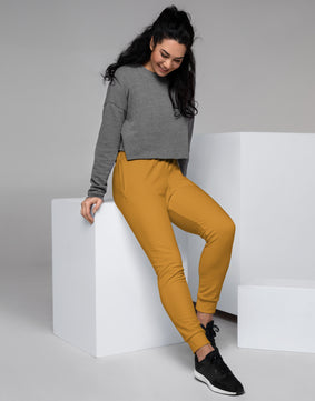 Mustard coloured Women's Joggers