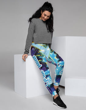 Blue sparking Women's Joggers