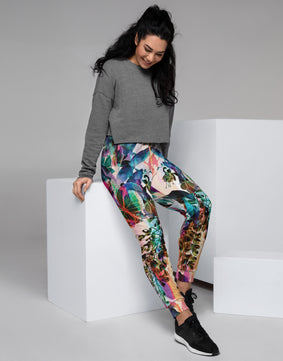 Multi coloured delight Women's Joggers