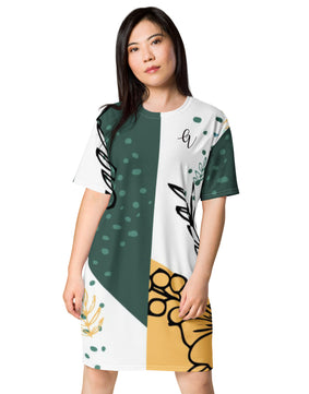 Unison jungle T-shirt dress