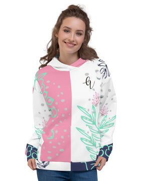 Pink garden Hoodie