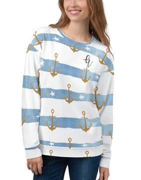 Anchor stripes Sweatshirt