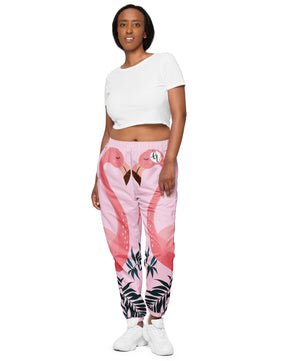 Flamingos track pants