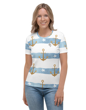 Anchor stripes Women's T-shirt