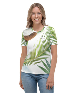 Coconut floral Women's T-shirt