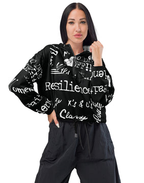 Resilience cropped windbreaker