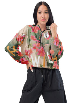 In the wild cropped windbreaker