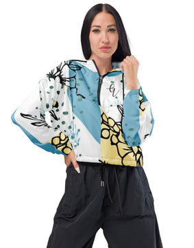 The rach place cropped windbreaker