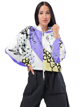 The rach place cropped windbreaker