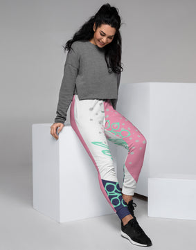 Pink floral Women's Joggers