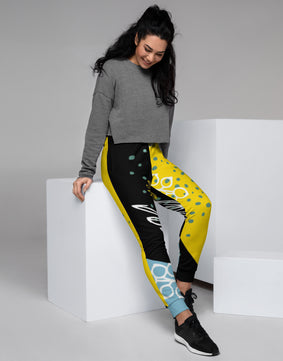 Yellow floral Women's Joggers