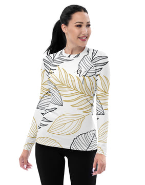 Palm Leaves Rash Guard