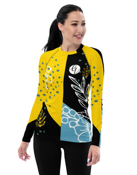 Yellow Rash Guard