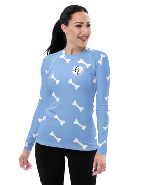 Beary Bones Women's Rash Guard