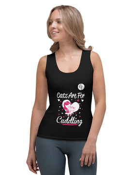 Cats are for Cuddling Cut & Sew Tank Top