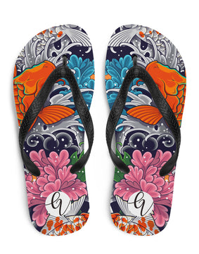 Koi fish Flip-Flops