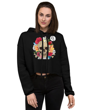 Skeleton Crop Hoodie