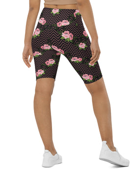 Pink rose apparel Biker Shorts