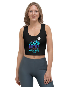 Every Body is a Beach Body Crop Top