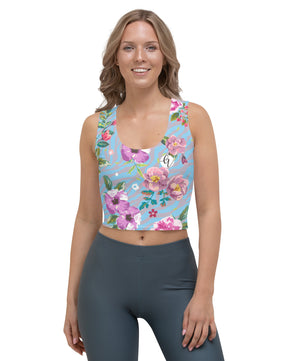 Rose and hubble  Crop Top