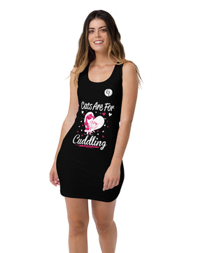 Cats are for cuddling Cut & Sew Dress