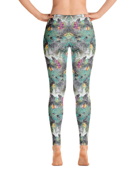 Poplin multicolor Leggings