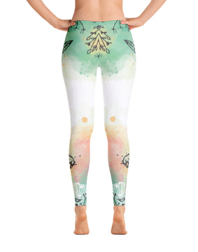 Flower floral Leggings